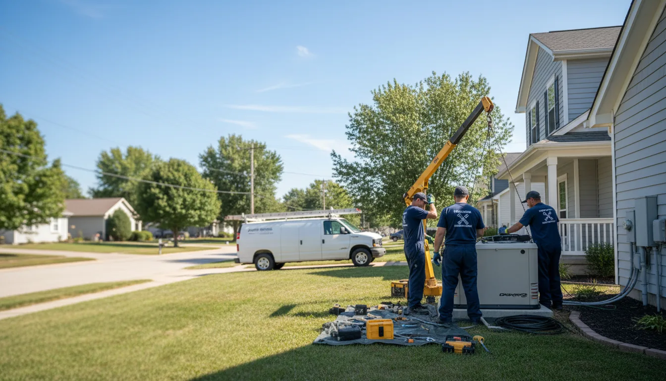 Generator Installation in Mount Vernon, IN near me